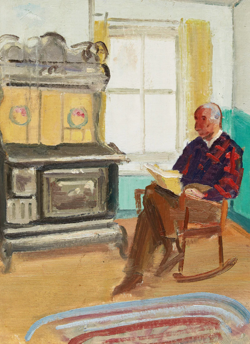 Portrait of A.Y. Jackson by George Douglas Pepper