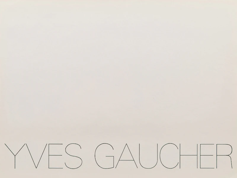 Transitions by Yves Gaucher