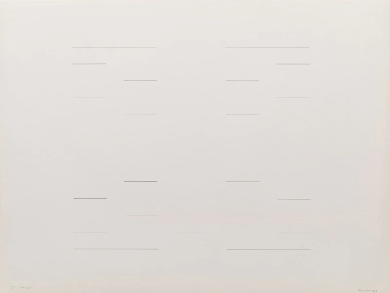 Yves Gaucher, Transitions, eight lithographs, 1967 - view 6