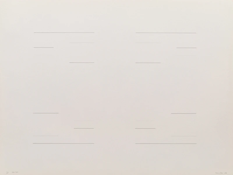 Yves Gaucher, Transitions, eight lithographs, 1967 - view 7