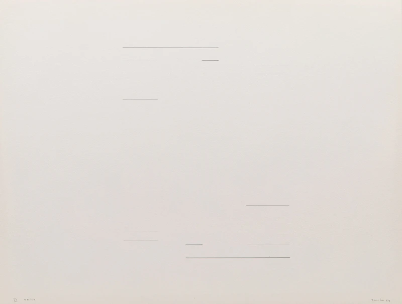 Yves Gaucher, Transitions, eight lithographs, 1967 - view 9