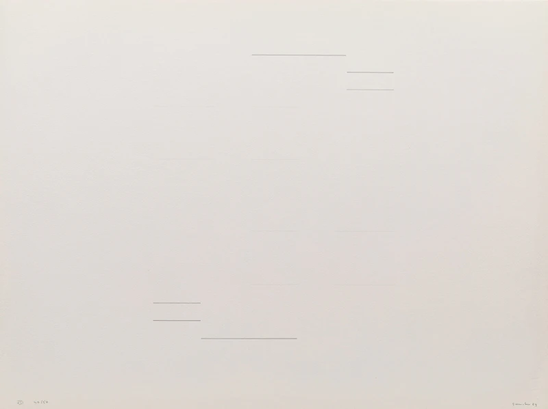 Yves Gaucher, Transitions, eight lithographs, 1967 - view 10
