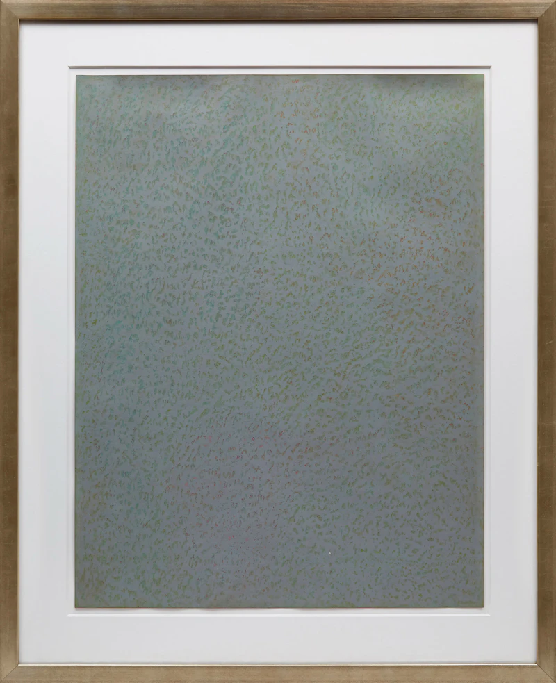 Fernand Leduc, P. Tilleul 1972, oil pastel on paper - view 2