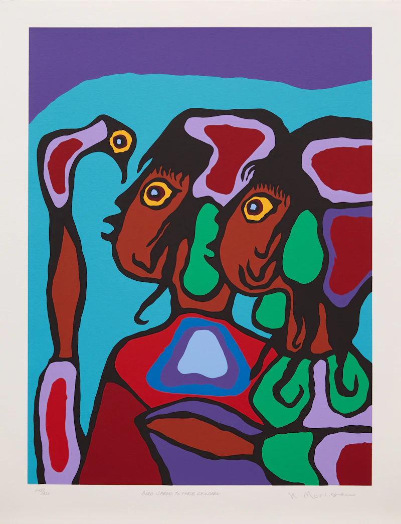 Norval Morrisseau, Set of Six Silkscreens, colour silkscreens - view 7