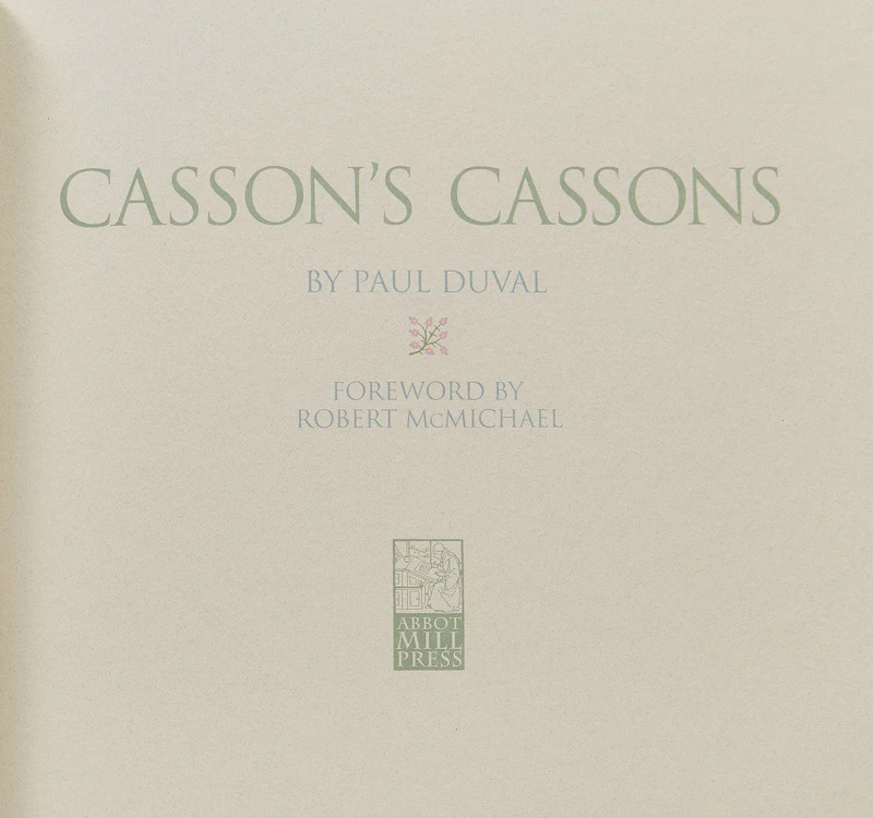 Paul Duval and Alfred Joseph Casson, Casson’s Cassons, leather bound book - view 3