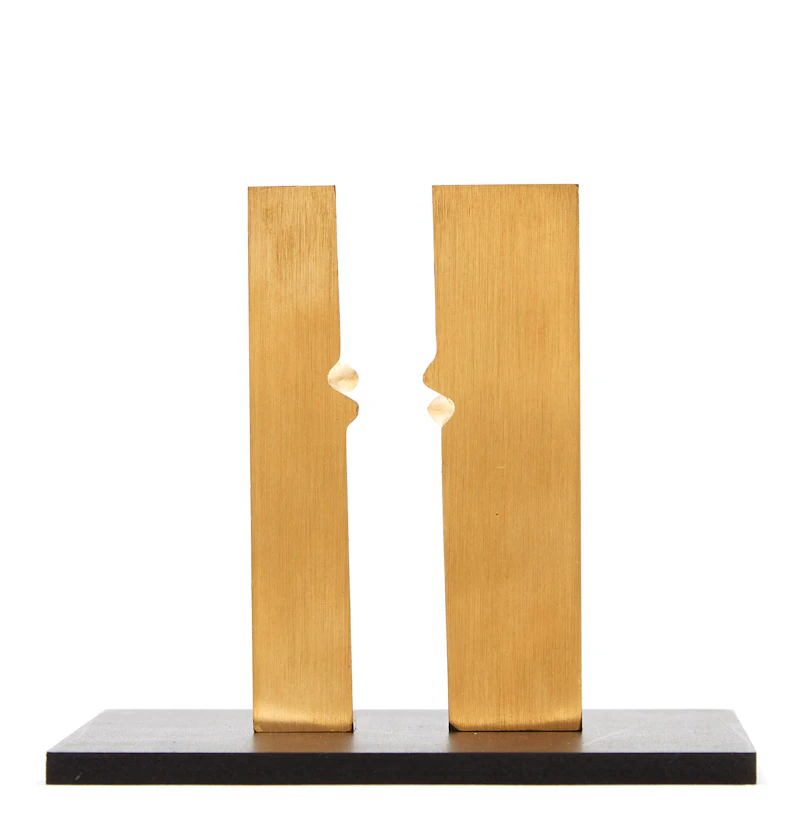 Charles Daudelin, Duo-deu, gilt bronze (two pieces), 1979 - view 2