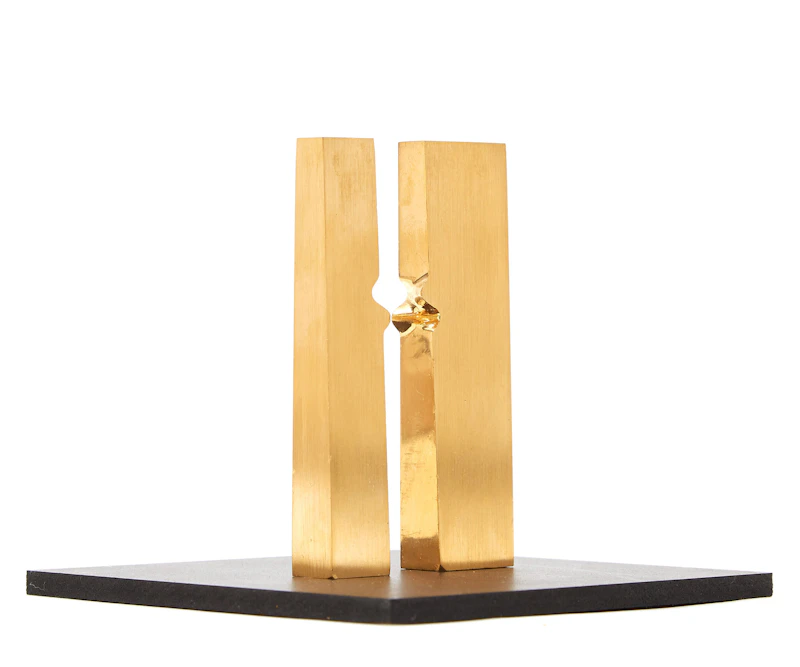 Charles Daudelin, Duo-deu, gilt bronze (two pieces), 1979 - view 3