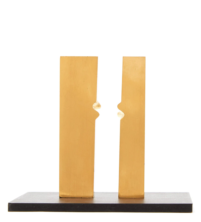 Charles Daudelin, Duo-deu, gilt bronze (two pieces), 1979 - view 4