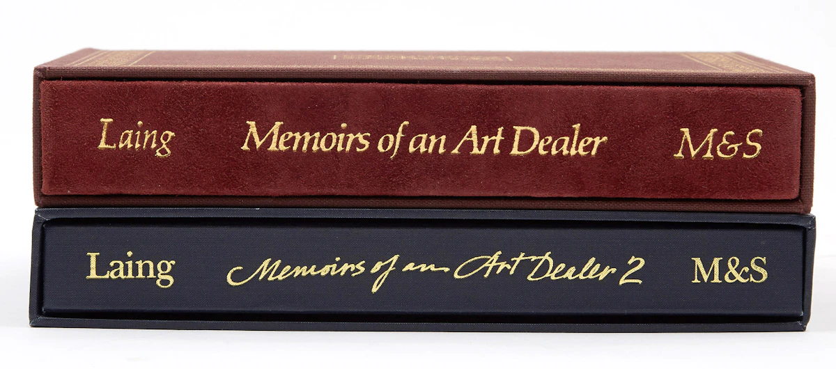G. Blair Laing, Memoirs of an Art Dealer, Volumes 1 & 2, no-medium, 1979