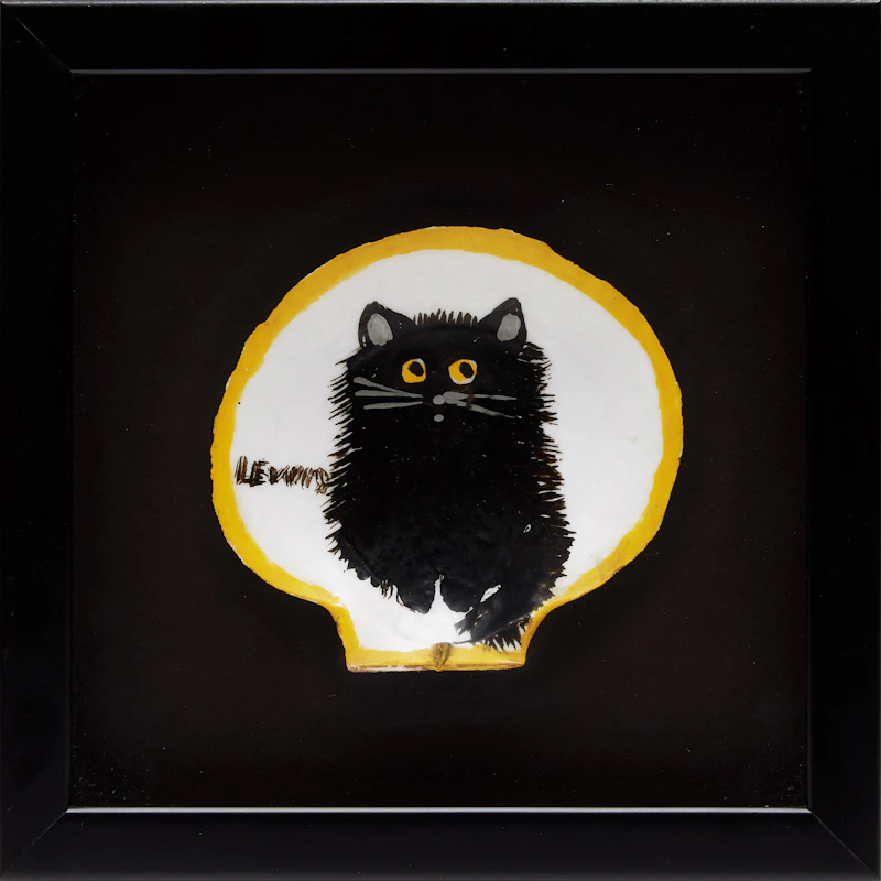 The Black Cat by Maud Lewis