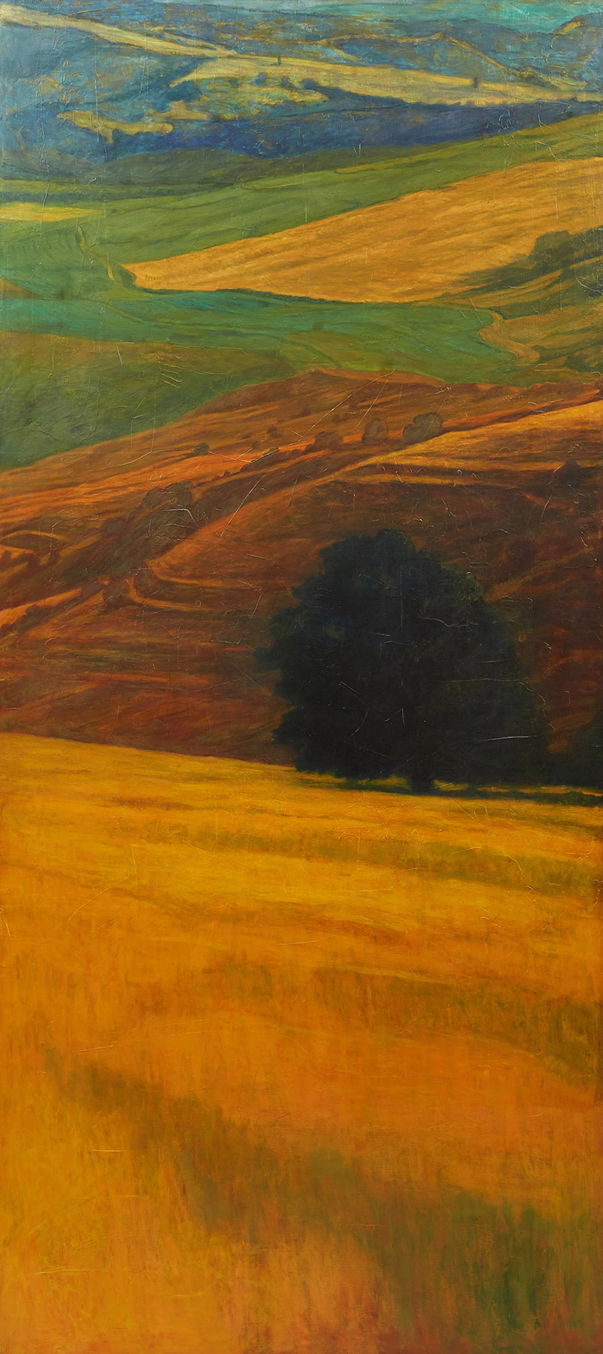 Peter Krausz, Suite Roumaine #14, tempera and secco on board, 1996