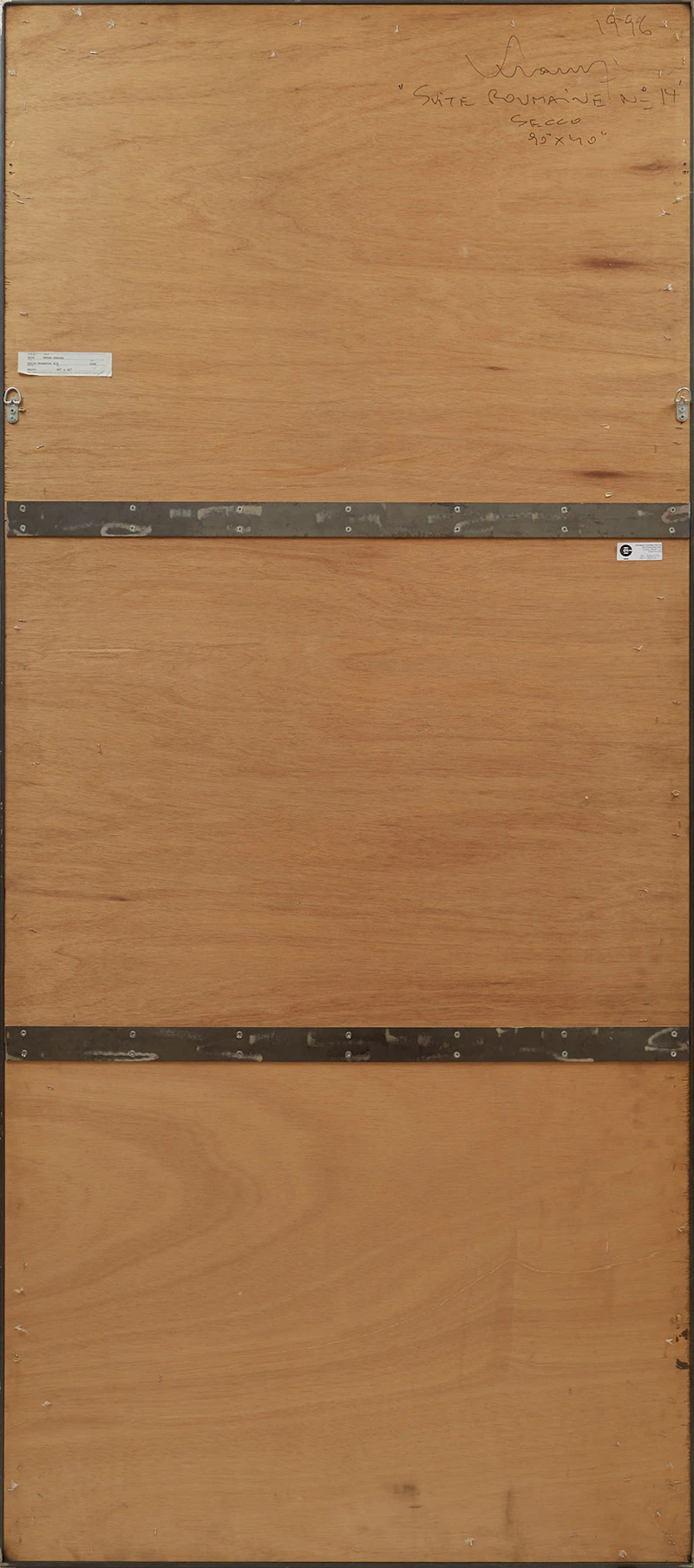 Peter Krausz, Suite Roumaine #14, tempera and secco on board, 1996 - view 3