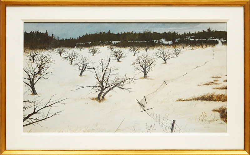 Thomas de Vany Forrestall, Forgotten Orchard, acrylic on board, 1964 - view 2