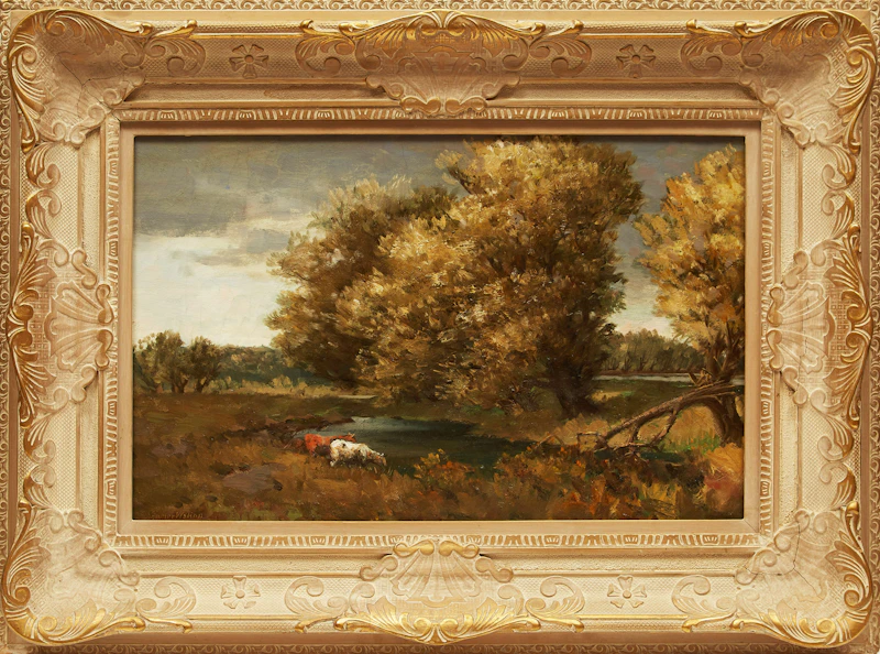 Homer Ransford Watson, By the River, oil on canvas - view 2