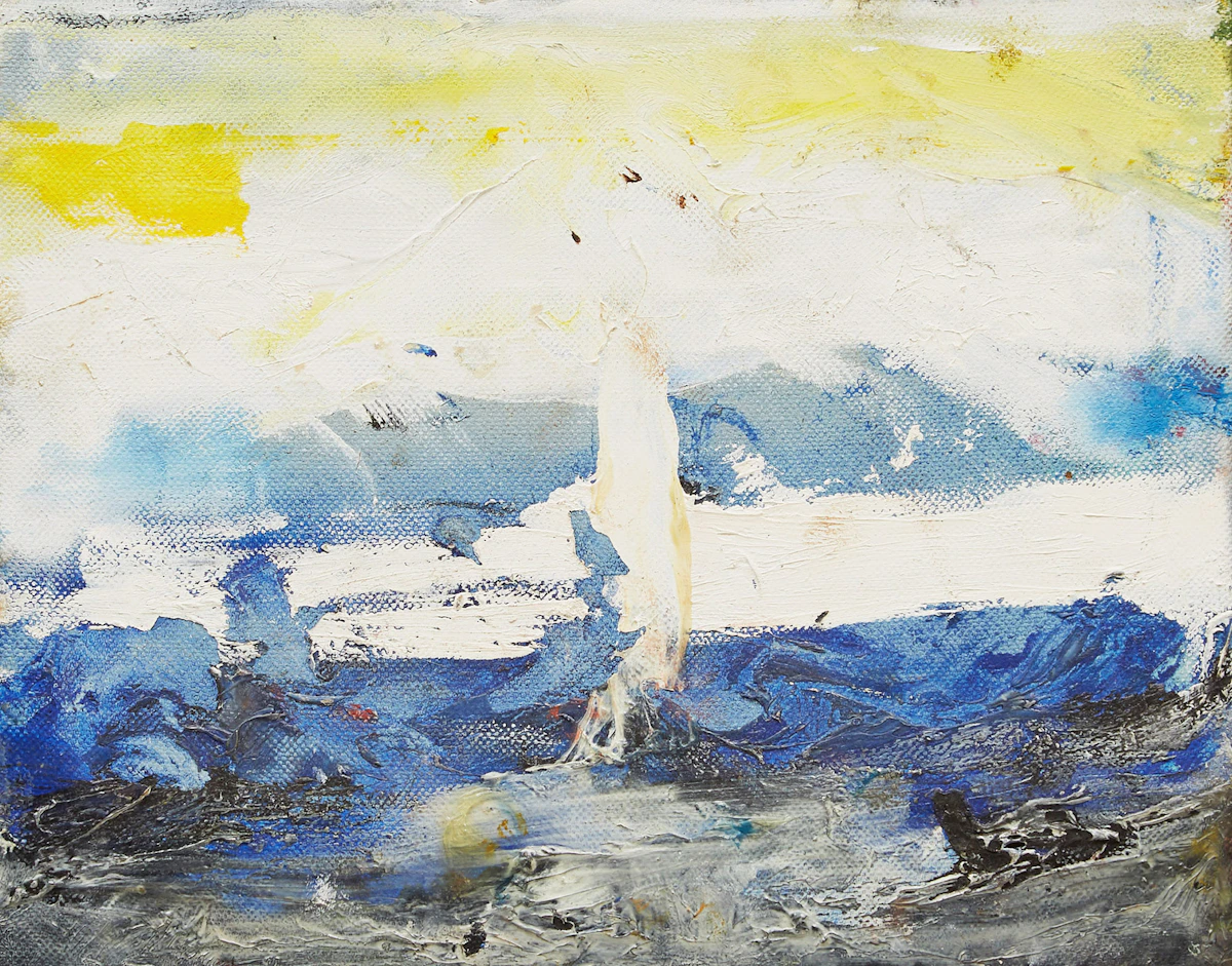 Rita Letendre, There Was Ever a Day, oil on canvas, 2012