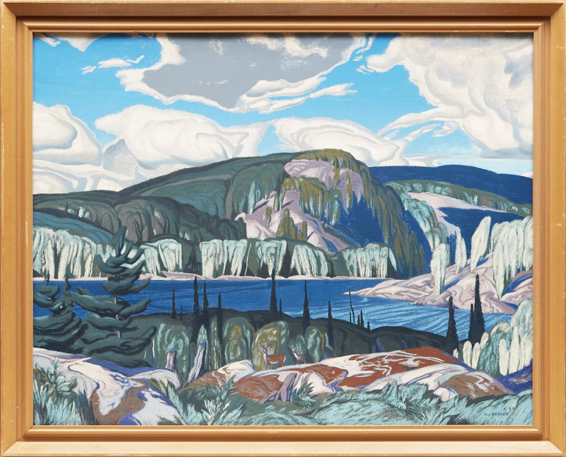 Alfred Joseph Casson, Algonquin Provincial Park, Sampson Matthews silkscreen - view 2