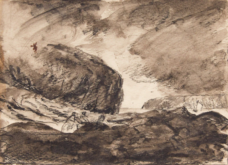 Shoreline Landscape by Homer Ransford Watson