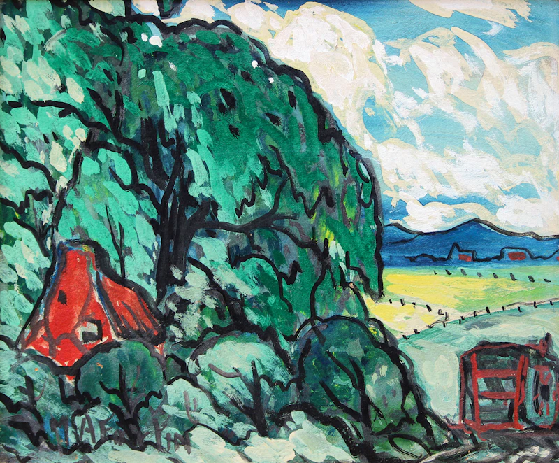 Paysage by Marc-Aurèle Fortin