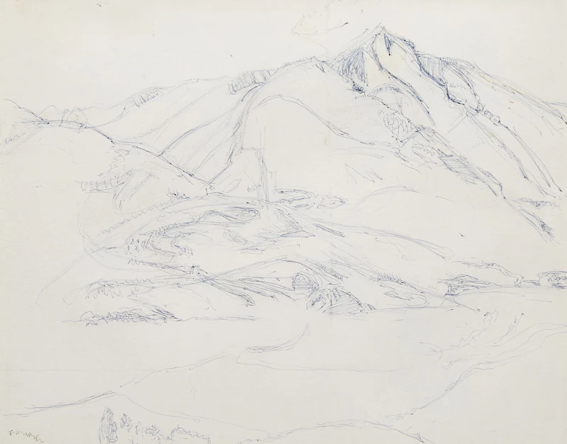Frederick Horsman Varley, Valley and Peaks
