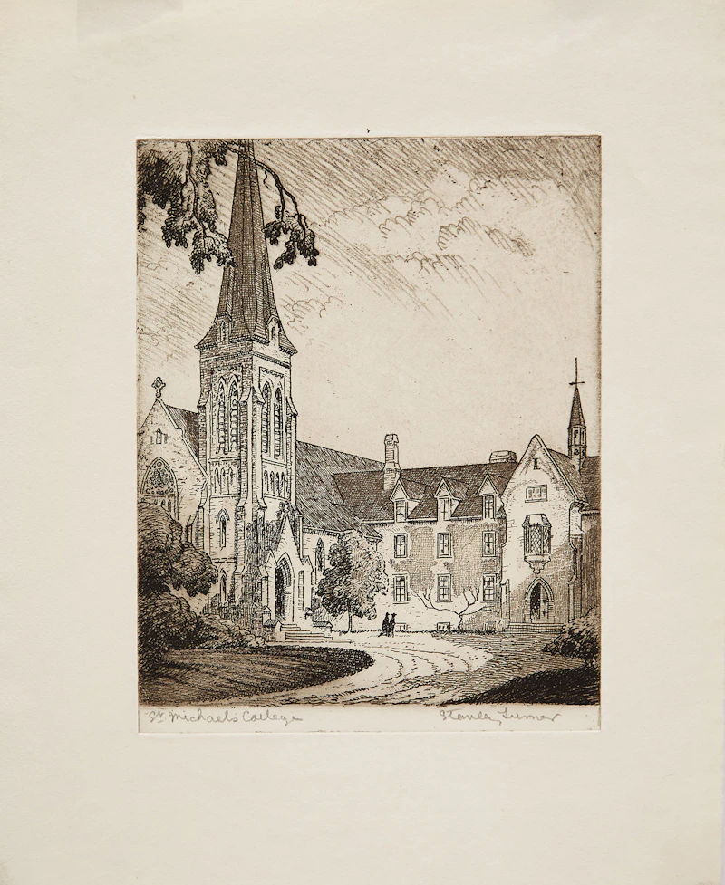 Stanley Francis Turner, A Selection of Eight Works depicting Toronto , eight etchings - view 2