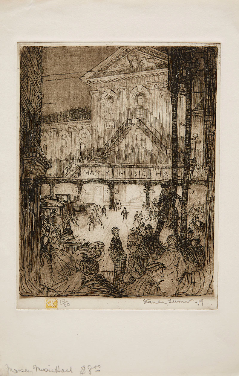 Stanley Francis Turner, A Selection of Eight Works depicting Toronto , eight etchings - view 4