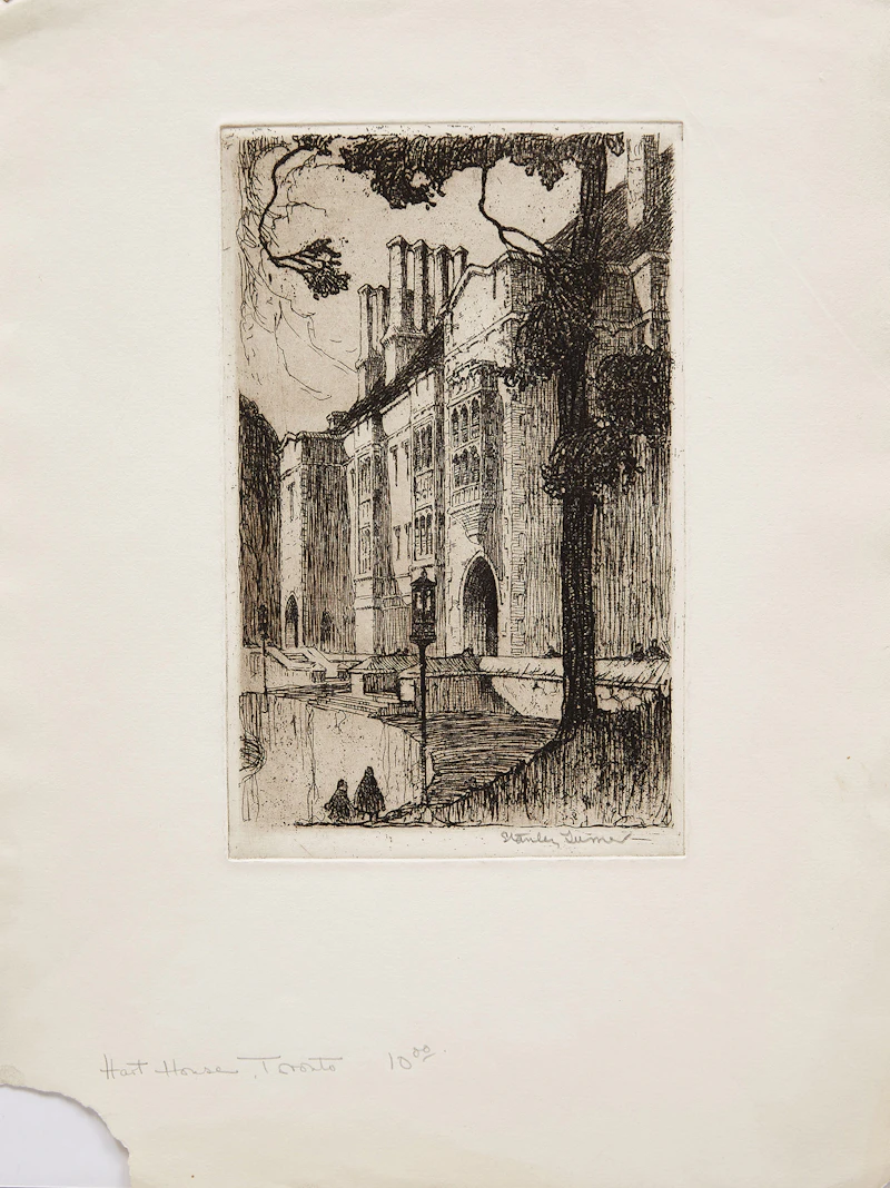 Stanley Francis Turner, A Selection of Eight Works depicting Toronto , eight etchings - view 5