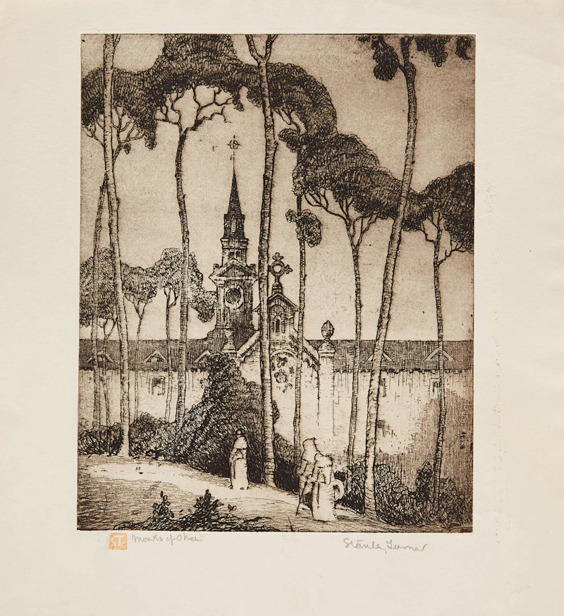 Stanley Francis Turner, A Selection of Eight Works depicting Quebec, eight etchings - view 2