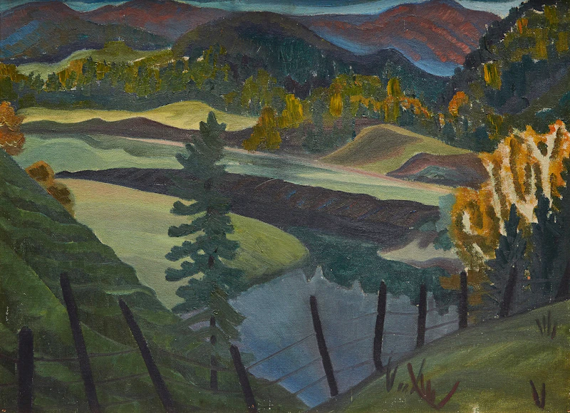 Near Piedmont, Laurentians, Quebec by Isabel McLaughlin