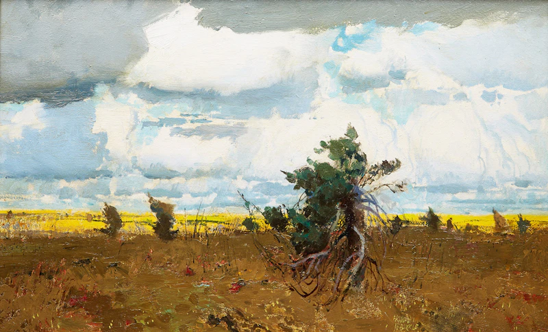 The Edge of the Barrens, Ungava by George Franklin Arbuckle