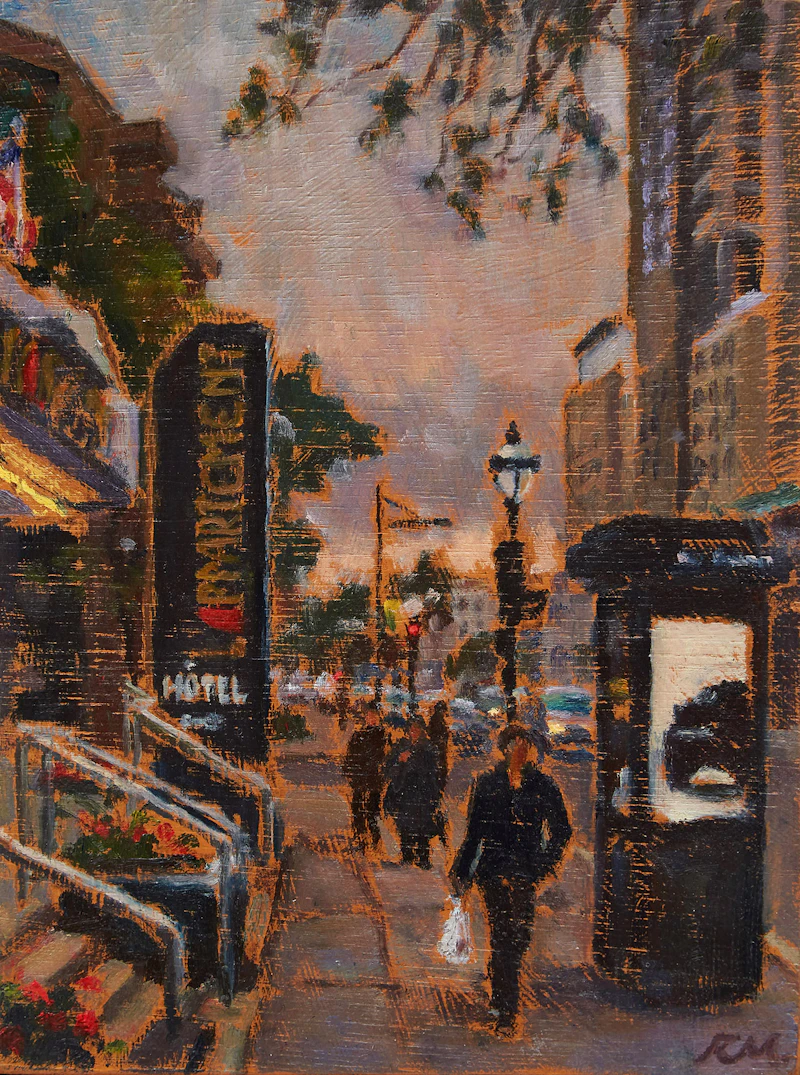Richard Montpetit, Devant l’Hotel