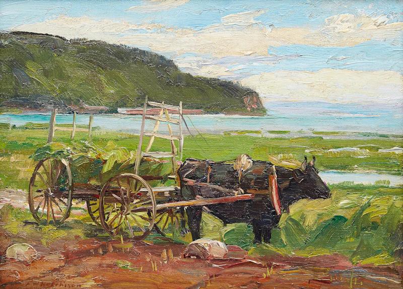 Baie St-Paul by Frederick William Hutchison