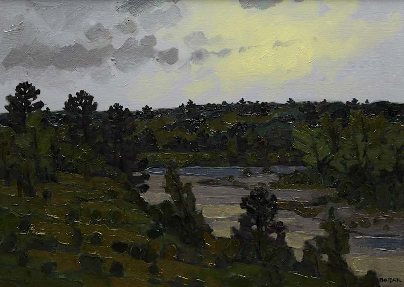 Digdeguash River by Bruno Joseph Bobak