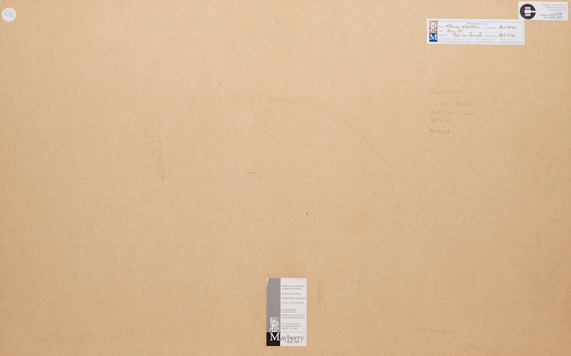 Terry Fenton, Big IF, Cloud, Central Saskatoon, oil on paper, 1999 - view 2