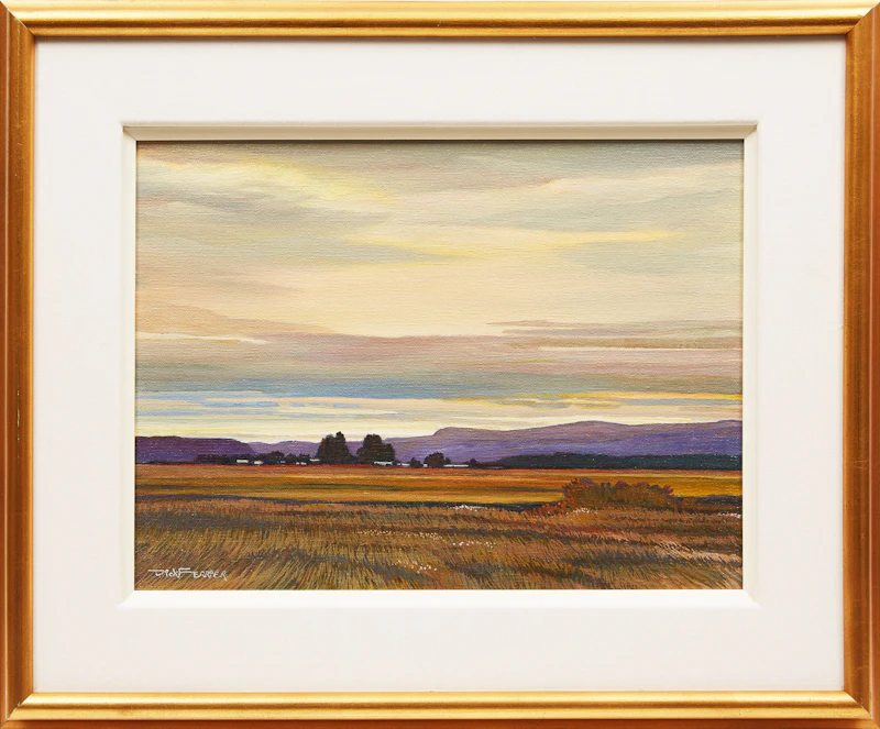 Richard Ferrier, Near Echo Bay, Sault Ste. Marie, oil on board - view 2