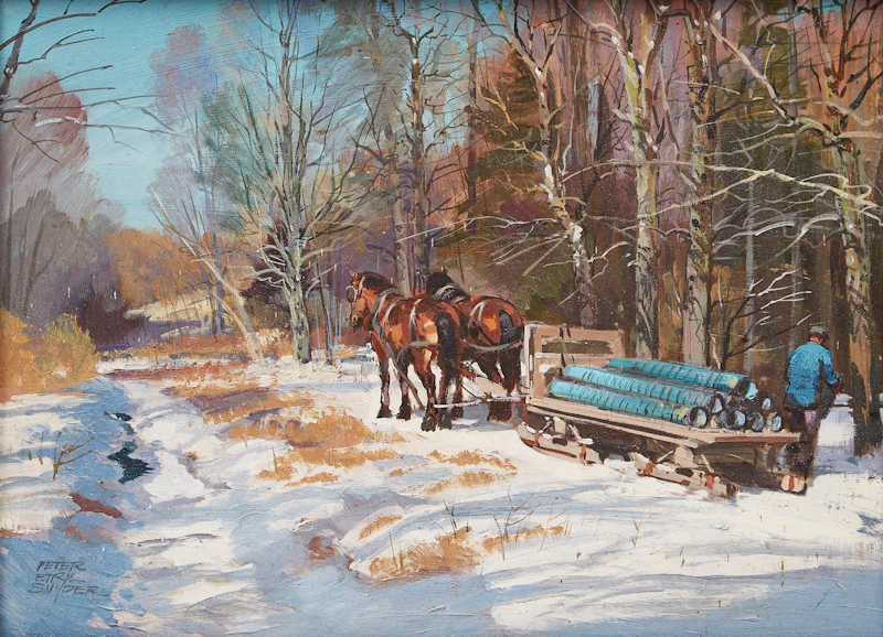 Sugaring Off by Peter Etril Snyder