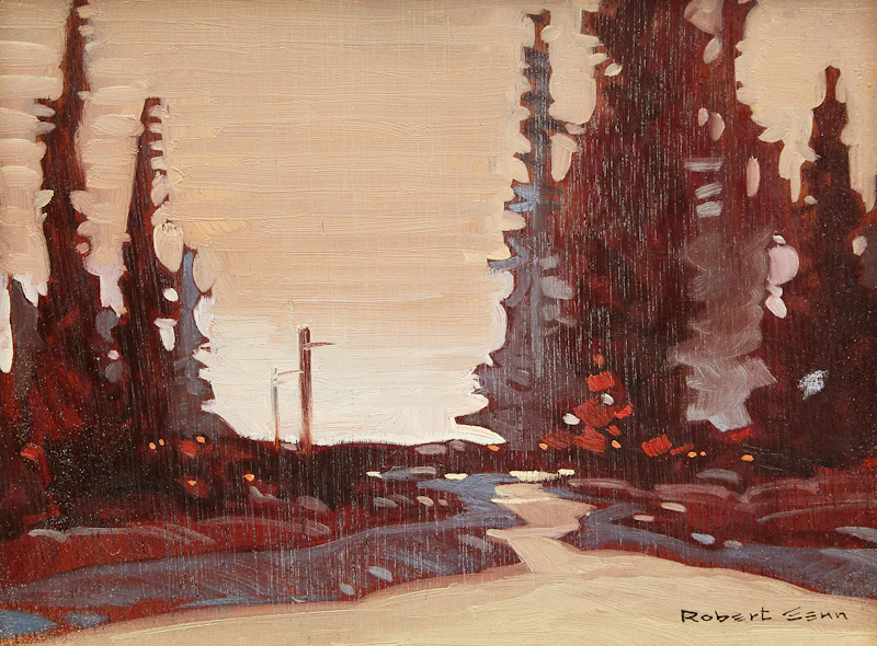Treescape, Savary Is. by Robert Genn