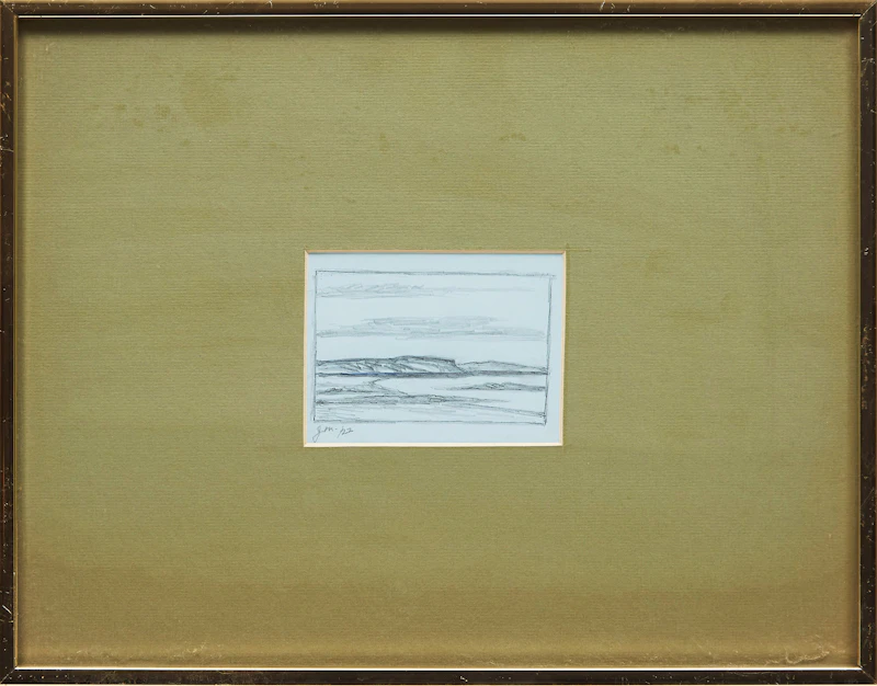 James Edward Hervey MacDonald, Landscape, pencil sketch - view 2