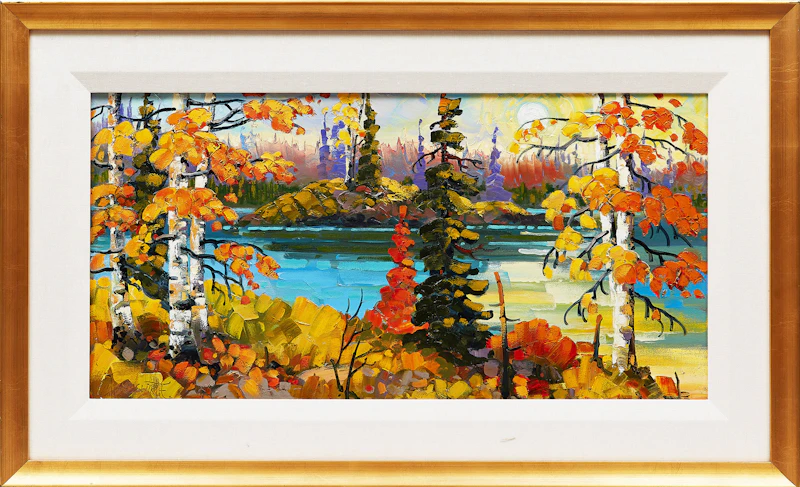 Rod Charlesworth, Northern Ontario Shores, oil on canvas - view 2