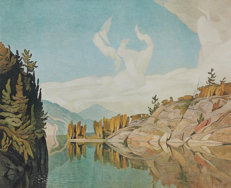 Alfred Joseph Casson, Winter Sun; Sun After Thunder; Morning on the Key River , three colour serigraphs - view 6