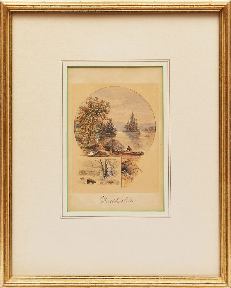 William Daniel Blatchly, Muskoka, watercolour - view 2