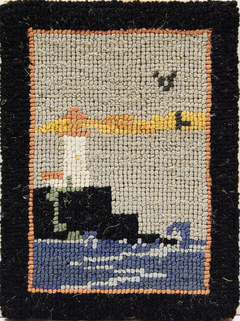 Grenfell Labrador Industries, Seascape with Lighthouse