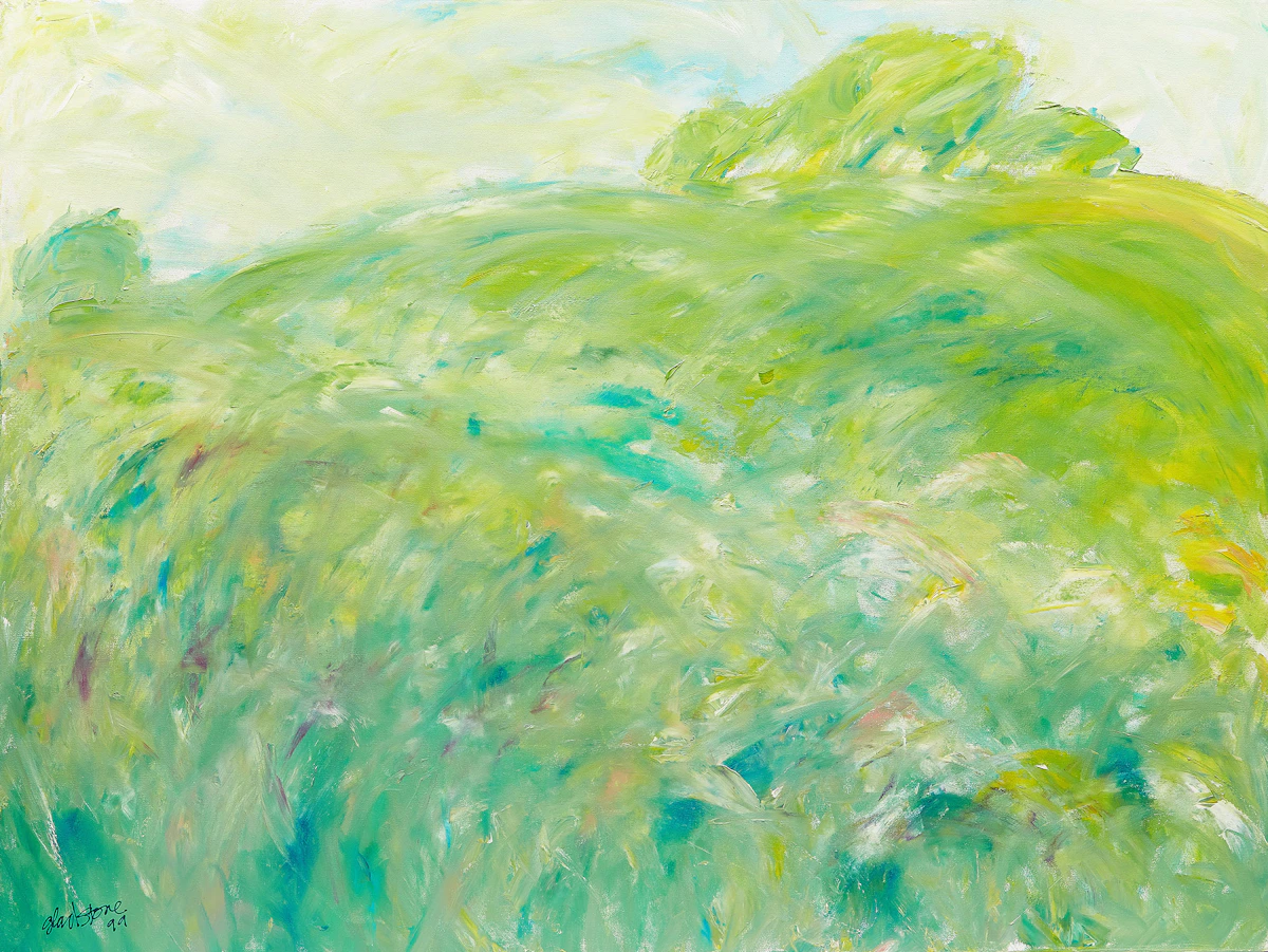 Gerald Gladstone, Summer Field, oil on canvas, 1999