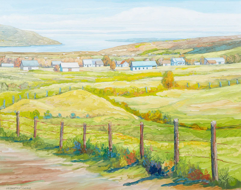 Jean Constantineau, Une vue à l’entrèe de Baie Se-Paul