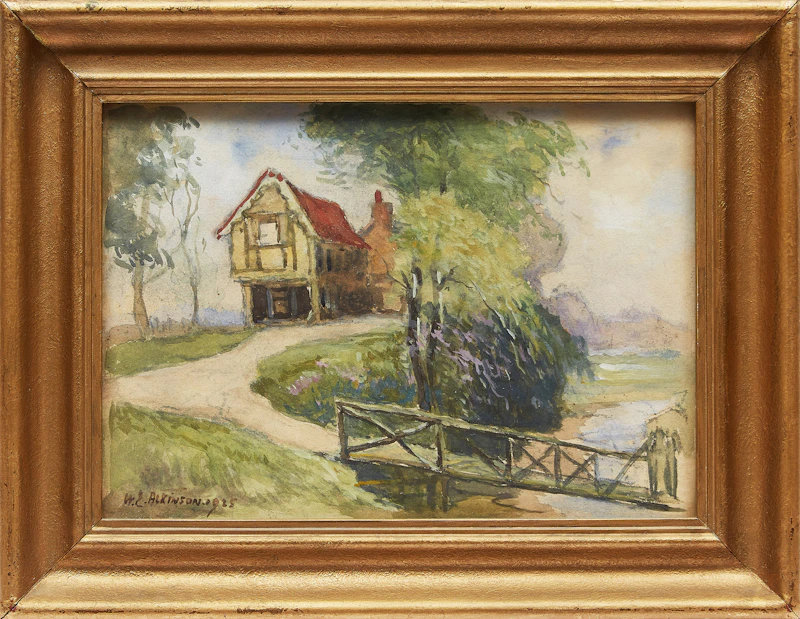 William Edwin Atkinson, Summer Landscape , watercolour - view 2