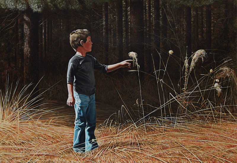 At the Edge of the Pines by Kenneth Danby