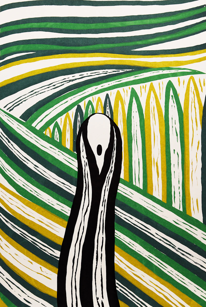 Boris Bucan, The Scream (After Edvard Munch)