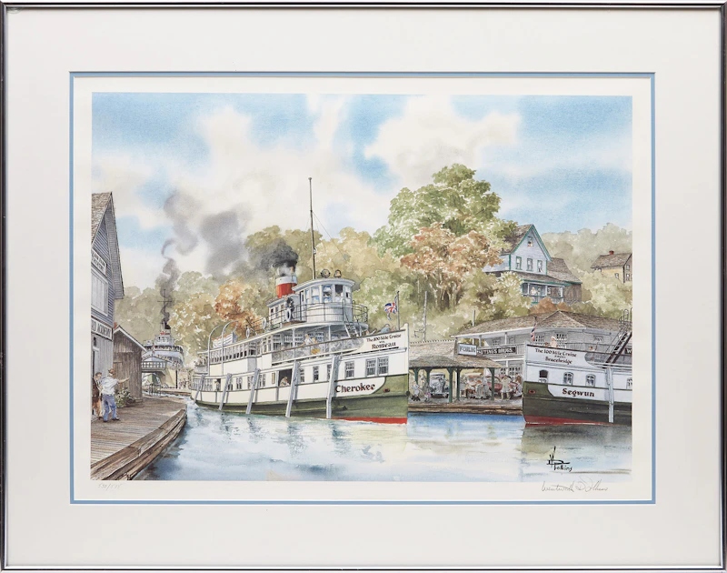 Wentworth  Folkins, The 100 Mile Cruise, photolithographic reproduction - view 2