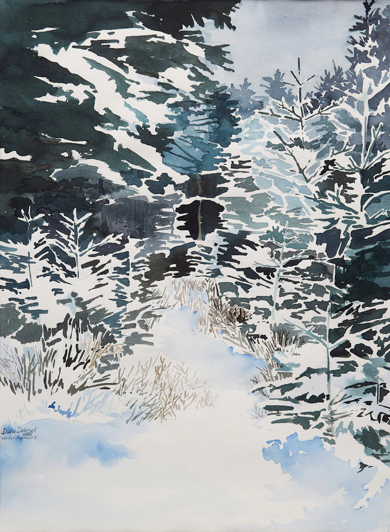 Winter Figment 3 by Diana Dabinett