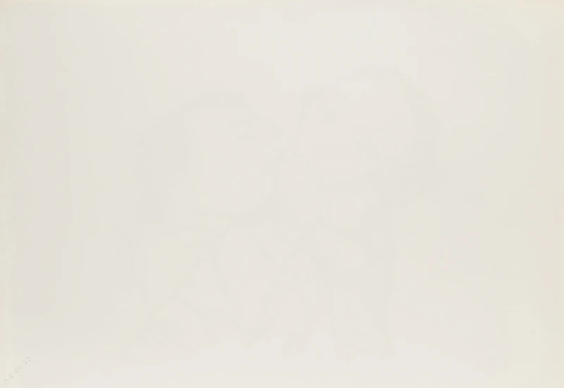 Harold Barling Town, Clark Gable and Joan Crawford, lithograph, 1971 - view 2