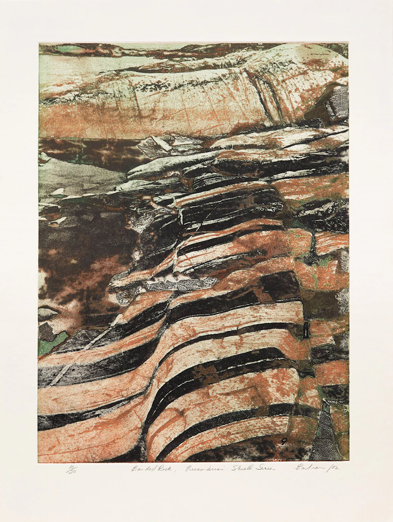 Edward John Bartram - Banded Rock, Precambrian Shield Series | Cowley ...
